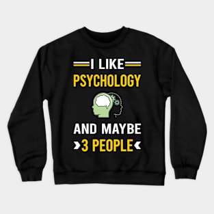 3 People Psychology Crewneck Sweatshirt